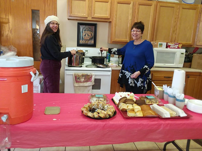 Churches launch monthly community lunch